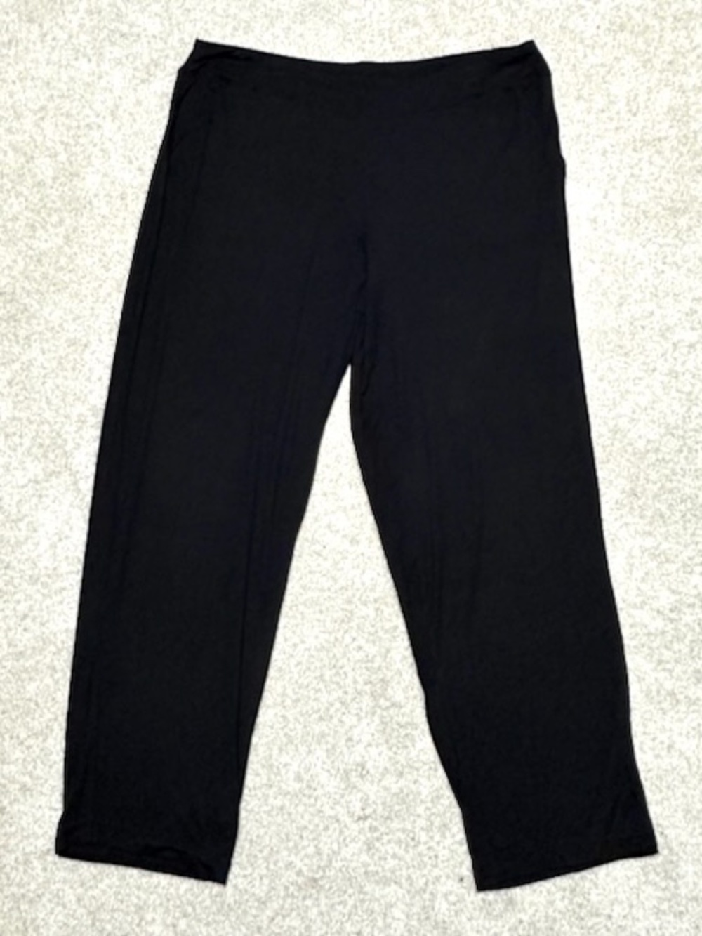 Alfani Black Jersey Knit Lounge Pants Womens XL